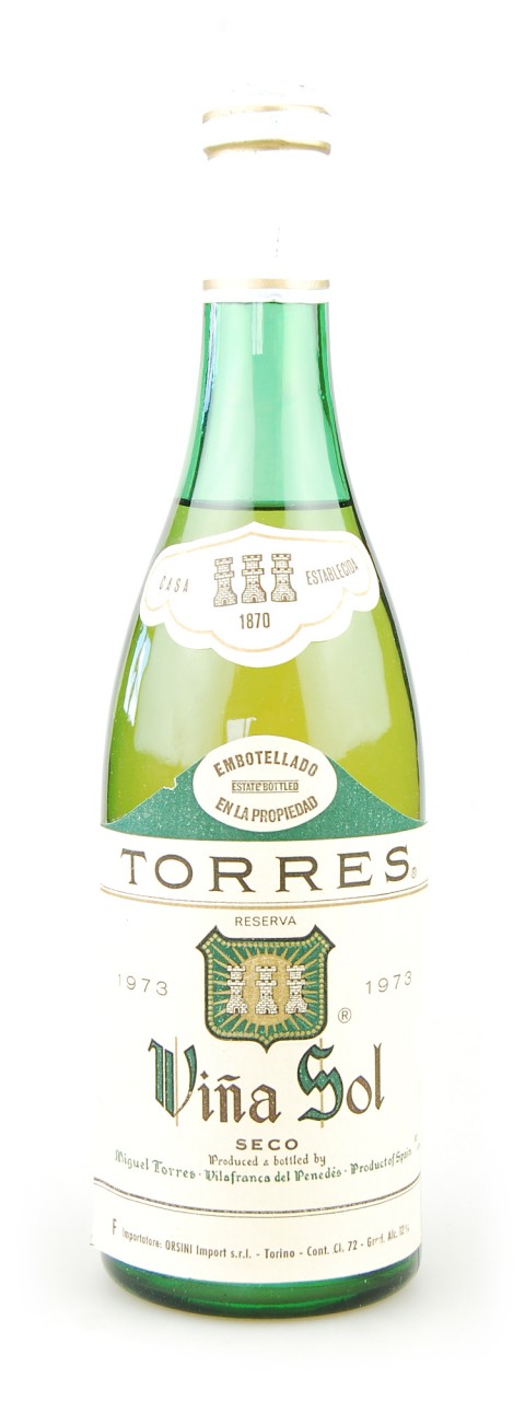 Wein 1973 Vina Sol Reserva Miguel Torres