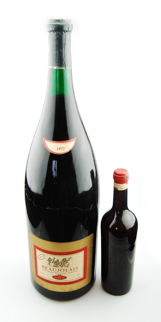 Wein 1972 Beaujolais Maison Faye - 6,4 Liter