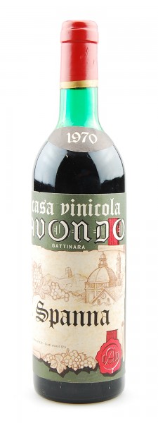 Wein 1970 Spanna Gattinara Casa Vinicola Avondo