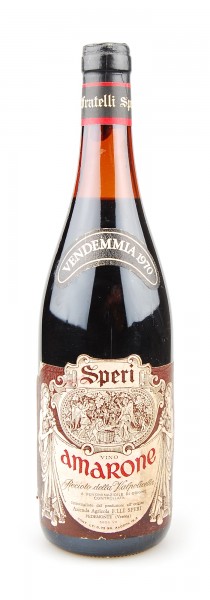 Wein 1970 Amarone Recioto della Valpolicella Speri