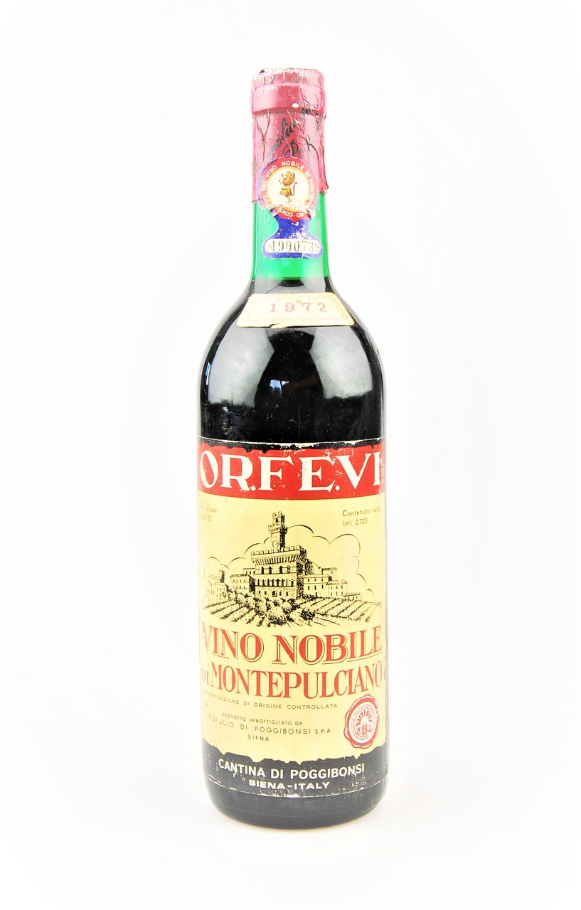 Wein 1972 Vino Nobile di Montepulciano Poggibonsi