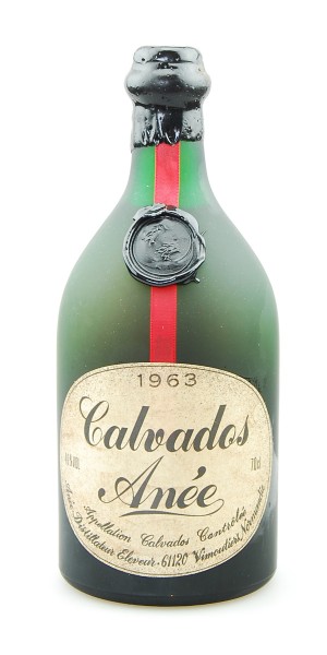 Calvados 1963 Anée Appelation Calvados Controlee