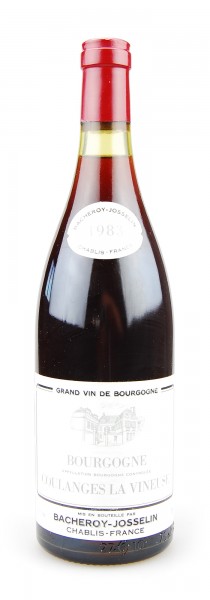 Wein 1983 Coulanges La Vineuse Bourgogne