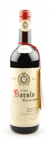 Wein 1964 Barolo Riserva Speciale Valfieri