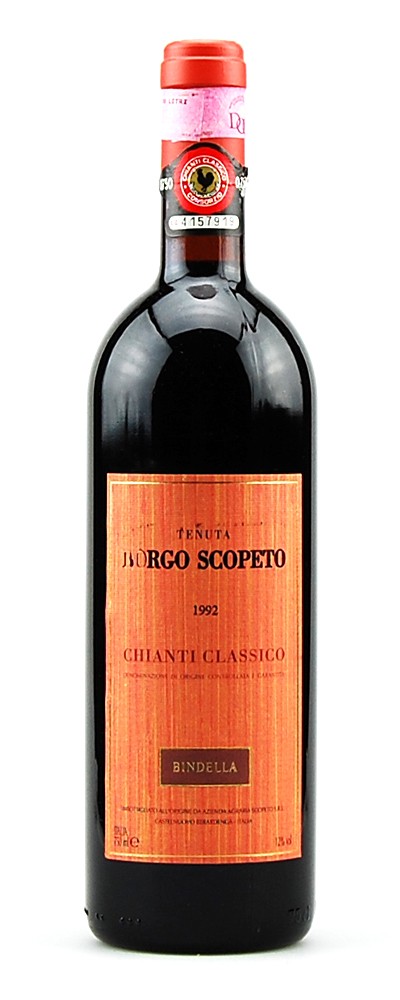 Wein 1992 Chianti Classico Tenuta Borgo Scopeto