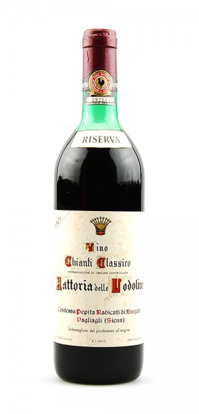 Wein 1975 Chianti Classico Fattoria Lodoline Riserva