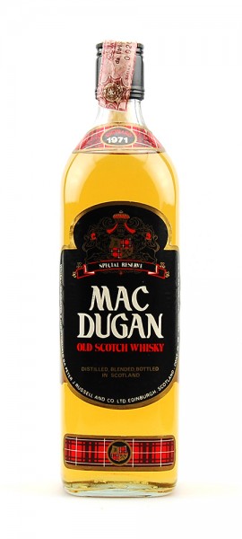 Whisky 1971 Mac Dugan Rare 5 Years Special Reserve