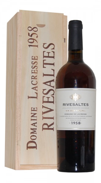 Wein 1958 Rivesaltes Domaine Lacresse