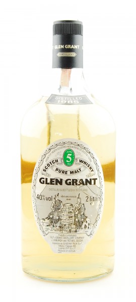 Whisky 1985 Glen Grant Scotch 5 years 2 Liter