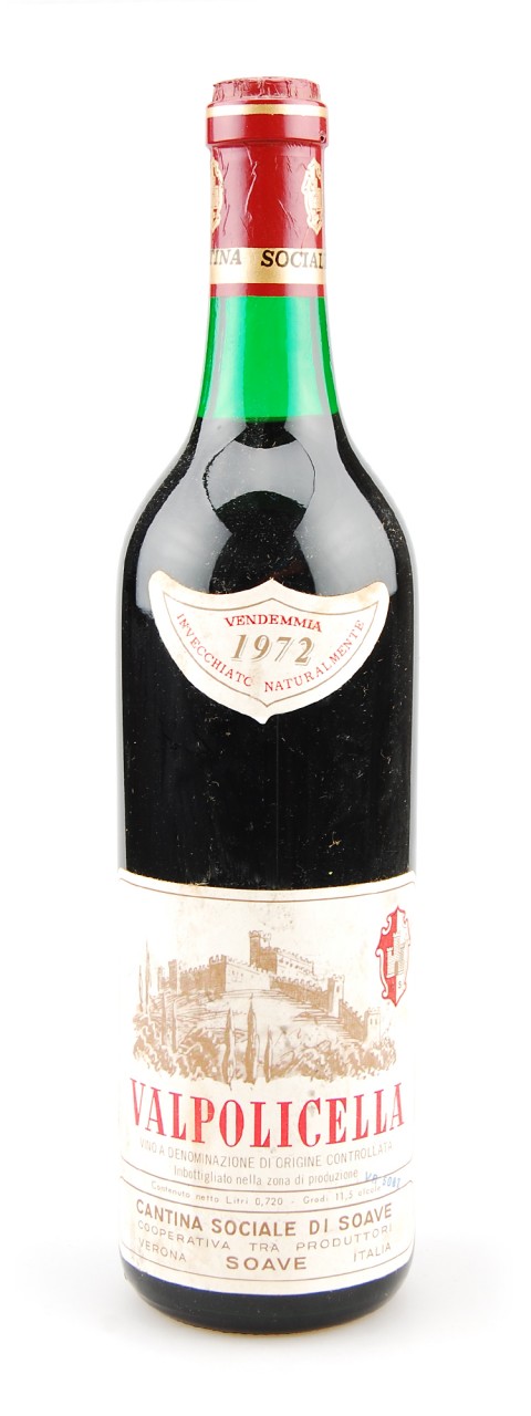 Wein 1972 Valpolicella Cantina Sociale di Soave