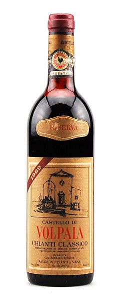 Wein 1969 Chianti Classico Riserva Castello di Volpaia