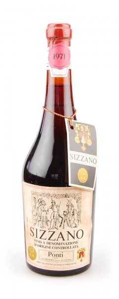 Wein 1971 Vino Sizzano Ponti