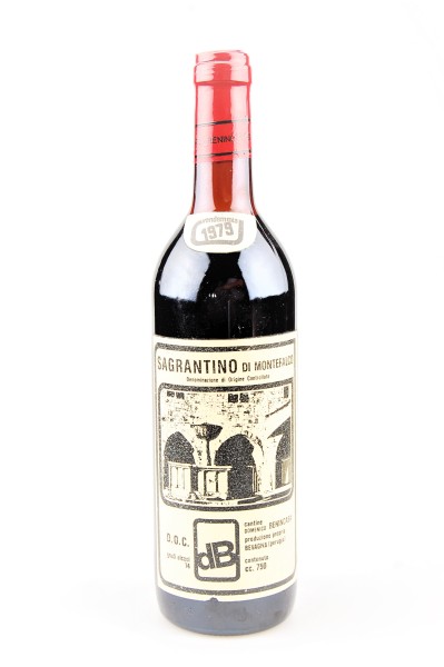 Wein 1979 Sagrantino di Montefalco Benincasa