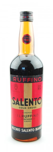Wein 1949 Salento Ruffino Gold Cross Vino Liquoroso