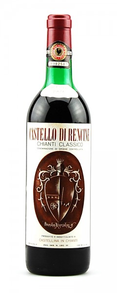 Wein 1969 Chianti Classico Riserva Castello di Rencine