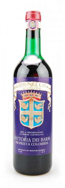 Wein 1969 Brunello di Montalcino Fattoria dei Barbi