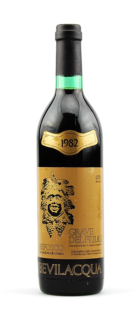 Wein 1982 Refosco Grave del Friuli dal Peduncolo