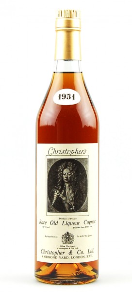 Cognac 1951 Christophers Rare-Old
