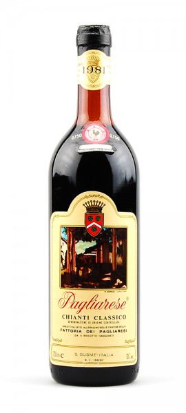 Wein 1981 Chianti Classico Pagliarese