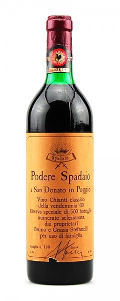 Wein 1969 Chianti Classico Riserva Podere Spadaio