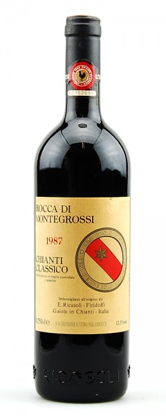 Wein 1987 Chianti Classico Rocca di Montegrossi