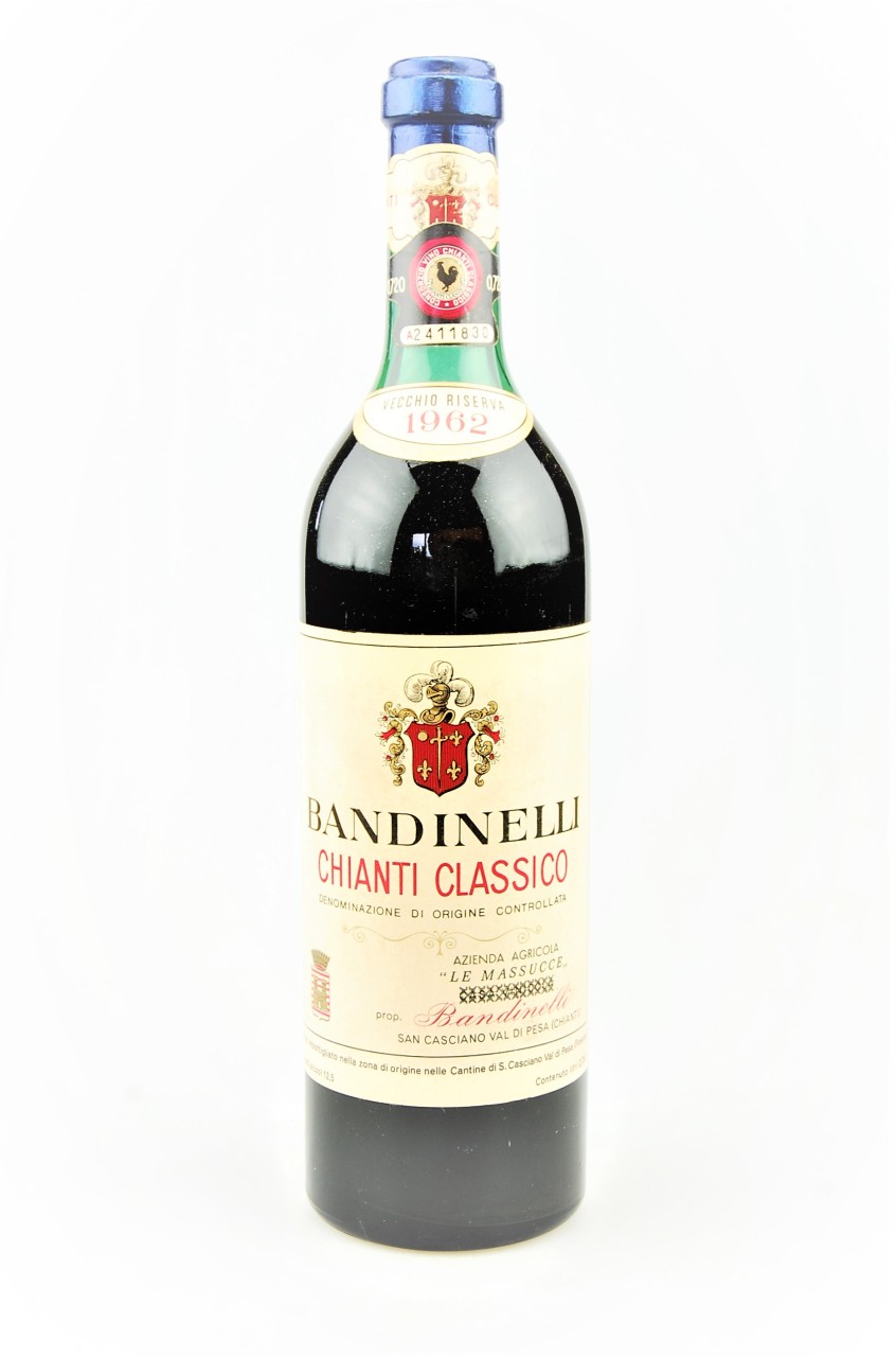 Wein 1962 Chianti Classico Bandinelli Vecchio Riserva