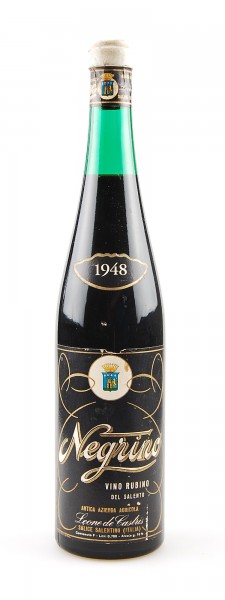 Wein 1948 Vino Rubino Negrino Leone de Castris