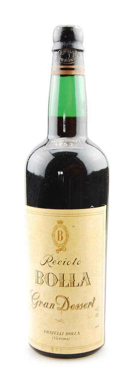 Wein 1953 Recioto Gran Dessert Bolla