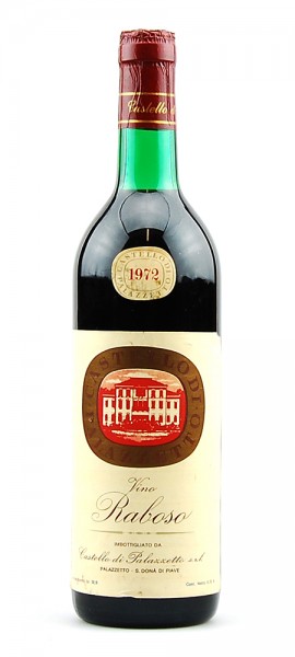 Wein 1972 Raboso Castello di Palazzetto