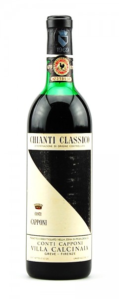 Wein 1969 Chianti Classico Conti Capponi