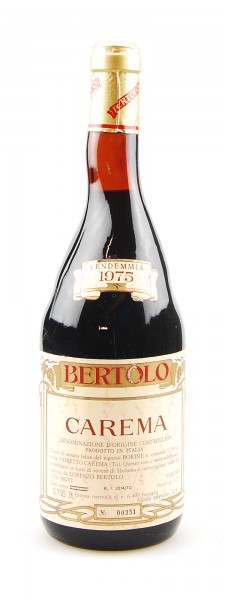 Wein 1975 Carema Riserva Lorenzo Bertolo