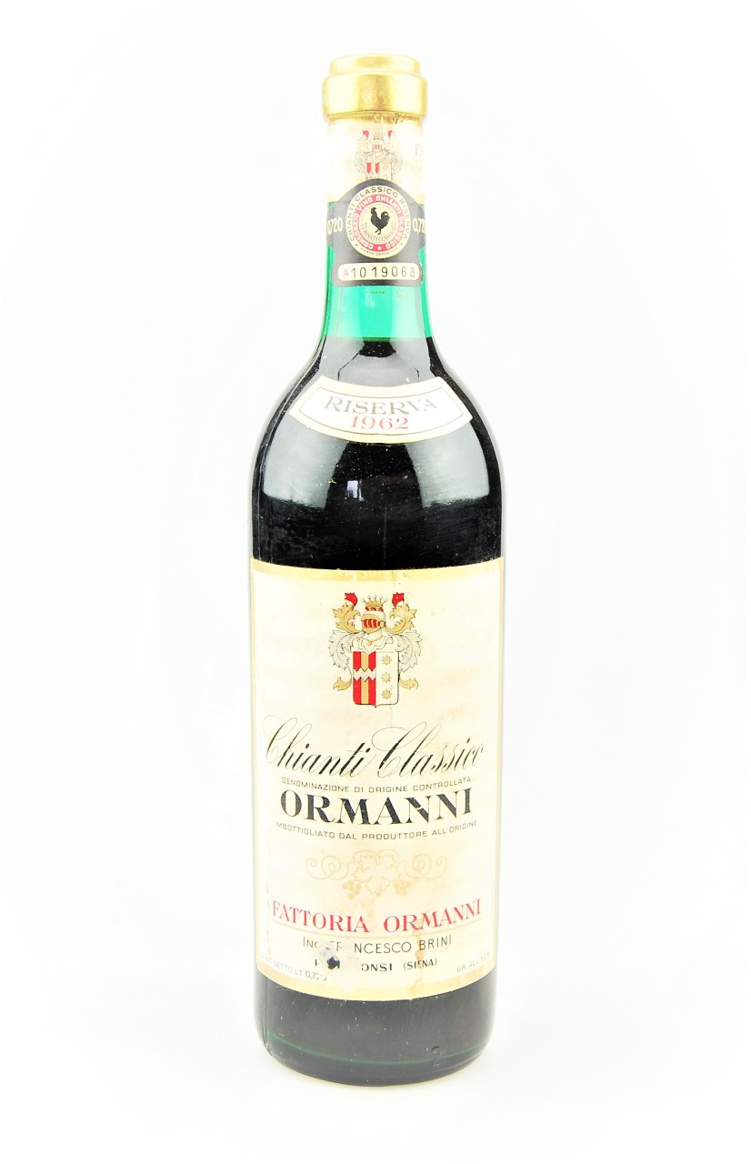 Wein 1962 Chianti Classico Riserva Fattoria Ormanni