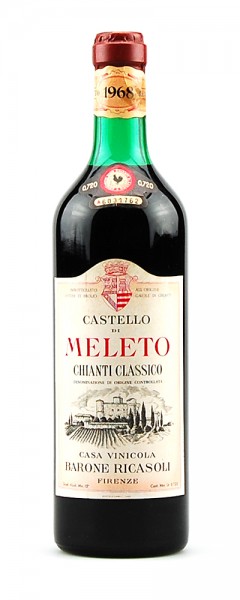 Wein 1968 Chianti Classico Castello di Meleto