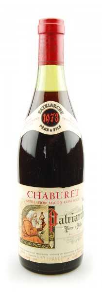 Wein 1973 Patriarche Chaburet Pere & Fils