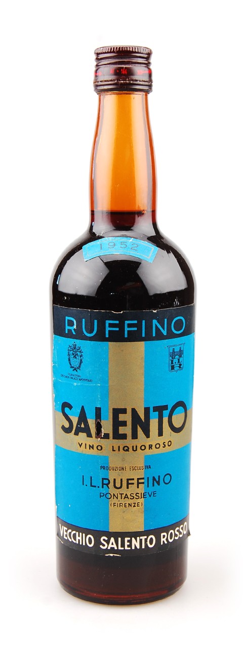 Wein 1952 Salento Ruffino rosso Vino Liquoroso