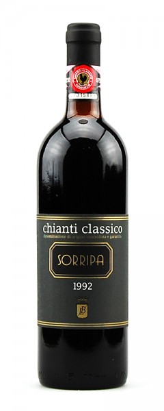 Wein 1992 Chianti Classico Sorripa Laura Baronti