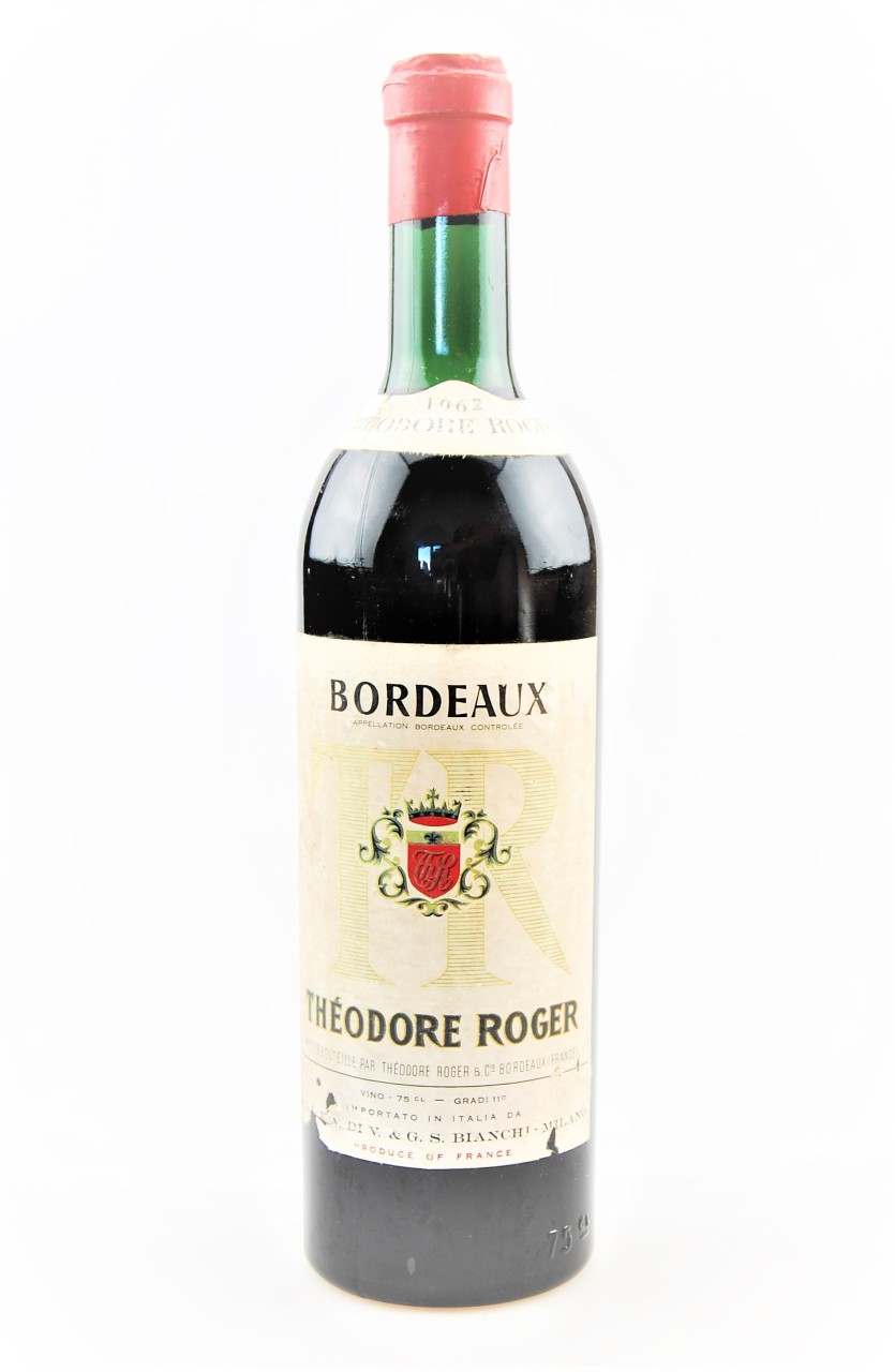 Wein 1962 Bordeaux Theodore Roger