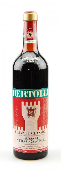 Wein 1965 Chianti Classico Riserva Bertolli