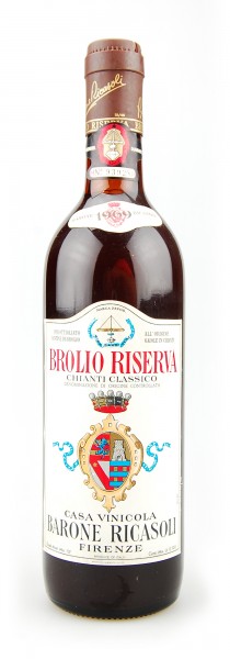 Wein 1969 Chianti Classico Riserva Brolio Ricasoli