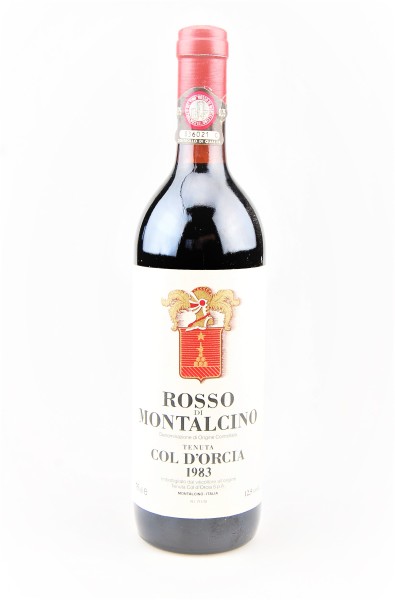 Wein 1983 Rosso di Montalcino Col d´Orcia