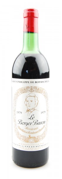 Wein 1979 Le Berger Baron Philippe de Rothschild