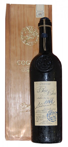 Cognac 1968 Lheraud Bons Bois in Holzkiste