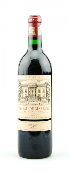 Wein 1991 Chateau de Marbuzet Saint-Estephe