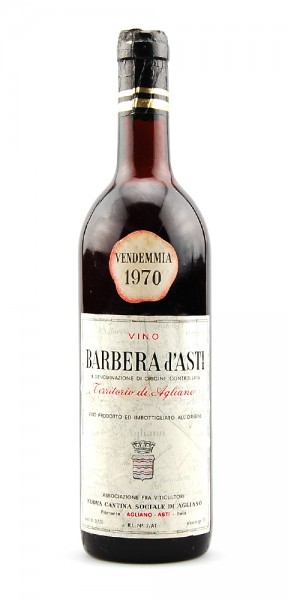Wein 1970 Barbera d´Asti Cantina Agliano