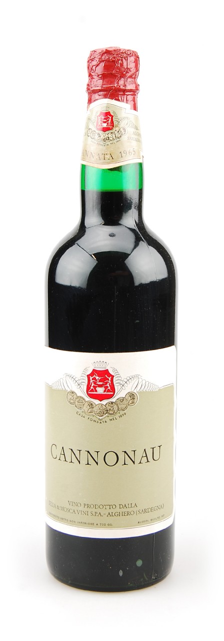 Wein 1965 Cannonau Sella et Mosca