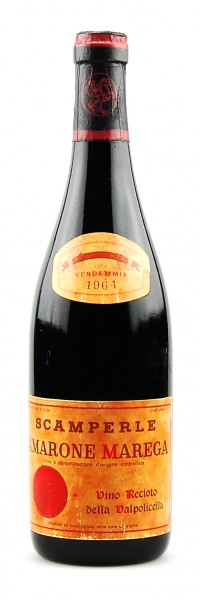 Wein 1964 Amarone Marega Scamperle