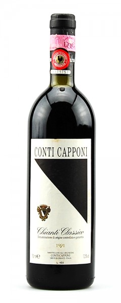 Wein 1991 Chianti Classico Conti Capponi