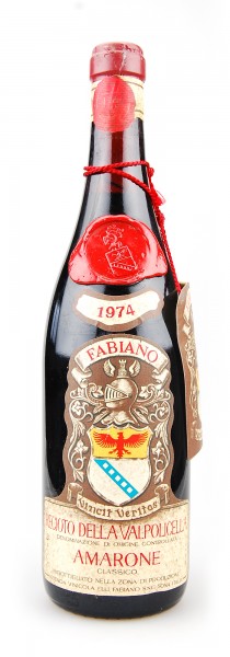 Wein 1974 Amarone della Valpolicella Fabiano