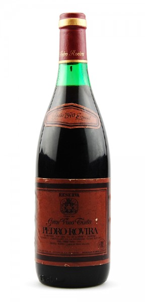 Wein 1970 Gran Vino Pedro Rovira Reserva