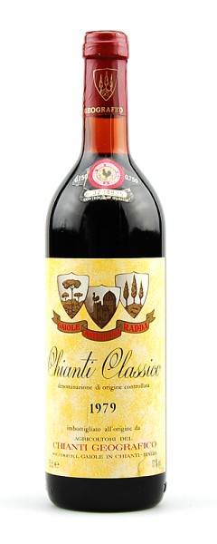 Wein 1979 Chianti Classico Geografico